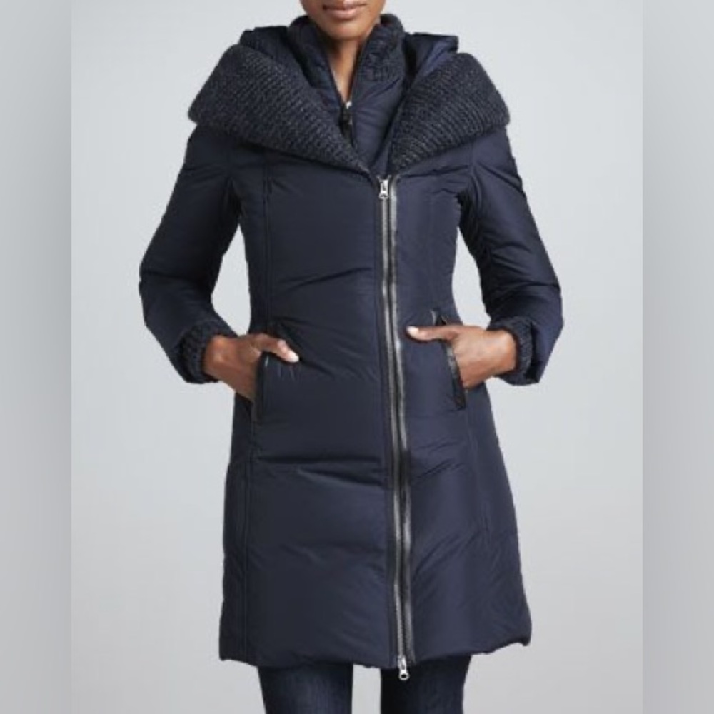 EUC Mackage Brigid Puffer Down Coat | Black | Large